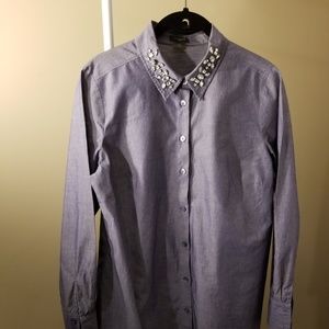 Ann Taylor long sleeve fitted blouse.